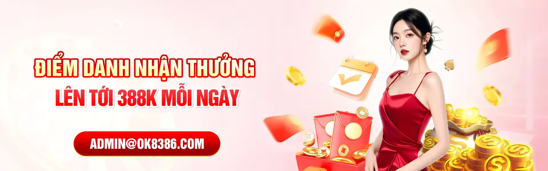 0k8386 Điểm danh nhập thưởng lên đến 388k mỗi ngày